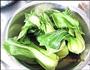 香菇油菜-绿荷漂香的做法图解1