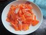 微波豆豉红萝卜的做法图解2