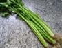 韭菜芽炒香芹的做法图解1