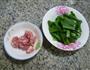 肉末韭菜炒茭白的做法图解2