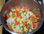 彩蔬火腿丁的做法图解8