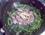 肉丝红苋菜的做法图解9