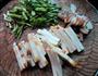 香芹香干炒腊肉的做法图解2