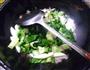 茭白炒君叠菜的做法图解7