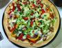 火腿蔬菜披萨的做法图解16