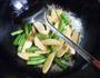 梅豆炒茭白的做法图解14