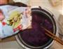 糯米紫薯糕的做法图解4