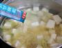 荠菜豆腐汤的做法图解5