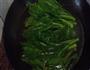 白灼油菜的做法图解2