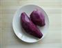 紫薯开花馒头的做法图解1
