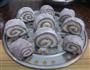 紫薯黑芝麻馒头的做法图解4