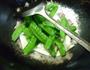 茭白风干肉炒荷兰豆的做法图解13