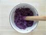紫薯红豆糕的做法图解3