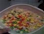 杂蔬火腿虾仁披萨的做法步骤5
