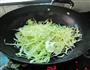肉末炒包菜的做法图解6