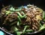 豆角肉丝蒸面的做法图解4