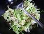 芹菜风干肉炒花菜的做法图解9
