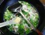 蟹味菇青菜泡饭的做法图解9