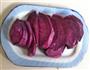 紫薯蝴蝶小花卷的做法图解2