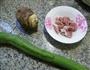 咸肉丝瓜香芋汤的做法图解1