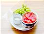 西瓜青提果冻杯的做法图解1