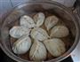 猪肉香菇圆白菜蒸饺的做法图解12