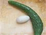 青瓜皮蛋汤的做法图解1