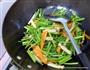 韭菜花香干炒肉的做法图解5