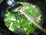 鹅血小白菜汤的做法图解10