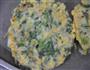 青菜虾皮鸡蛋饼的做法图解6