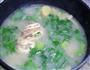 芹菜藕片鸡汤的做法图解5