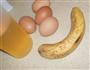香蕉蛋卷的做法图解1