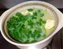 香菜豆腐皮蛋汤的做法图解6