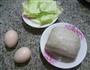 包心菜黑米馒头煎饼的做法步骤1