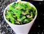 炝拌虾皮菠菜的做法图解17