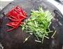 苤菜花炒鸡丝的做法图解3