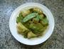 扁豆炒花菜的做法图解10