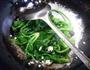 香蒜菠菜的做法图解4