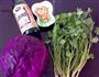 陈醋凉拌紫包菜的做法图解1