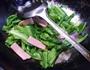 火腿片炒油麦菜的做法图解5