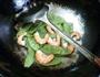 虾肉炒扁豆的做法图解5