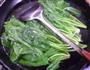 虾皮炒菠菜的做法图解2