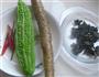 素炒苦瓜山药片的做法图解1