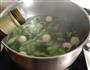 青菜鱼丸汤的做法图解6