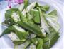 双椒秋葵肉丝的做法图解2