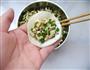 韭菜豆干蒸饺的做法图解5
