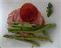 芦笋火腿被蛋卷的做法图解1