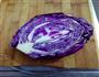 紫甘蓝话梅藕片的做法图解1