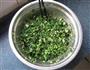 小白菜虾皮菜团子的做法图解2