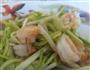 蒜苗虾球的做法图解3